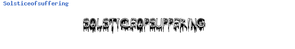 Fuente Solsticeofsuffering.ttf