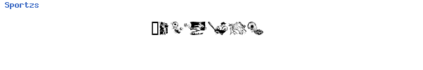 Fuente Sportzs.ttf