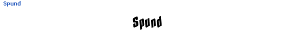 Fuente Spund.ttf