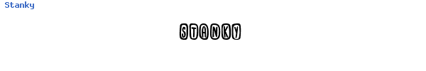 Fuente Stanky.ttf