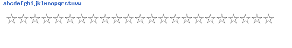Fuente Stars2.ttf