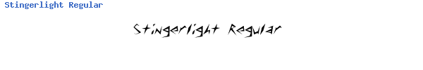 Fuente Stingerlight Regular.ttf
