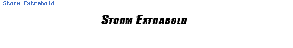 Fuente Storm Extrabold.ttf