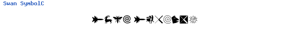 Fuente Swan SymbolC.otf