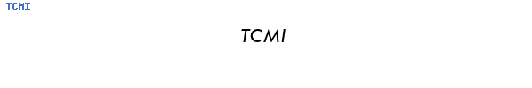 Fuente TCMI.TTF