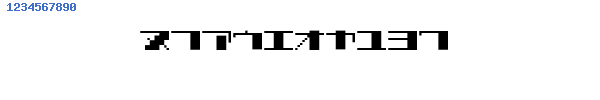 Fuente TECNO STRESS KATAKANA.ttf