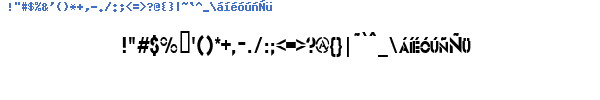 Fuente TEMPSN__.TTF