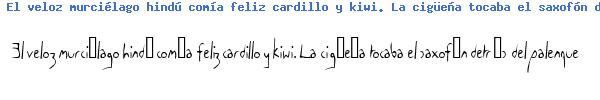 Fuente THECF.TTF