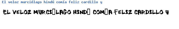 Fuente THUG____.TTF