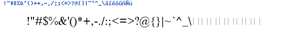 Fuente TIMCYR.TTF