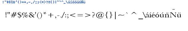 Fuente TRANWN__.TTF