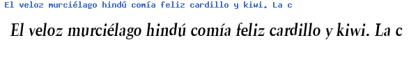 Fuente TRUMLIBI.TTF