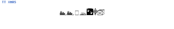 Fuente TT XMAS.TTF
