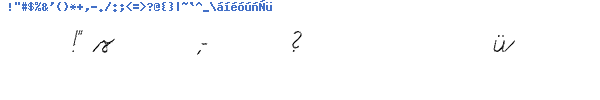Fuente Tafelschrift.ttf