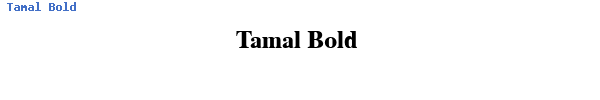 Fuente Tamal Bold.ttf