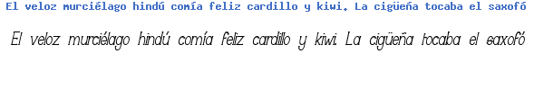 Fuente Technically Insane NarrowItalic.ttf
