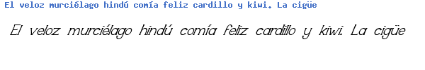Fuente Technically Insane Superitalic.ttf