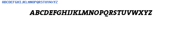 Fuente TheSerifExtraBold Italic.ttf