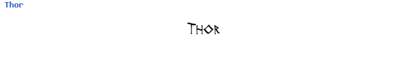 Fuente Thor.ttf