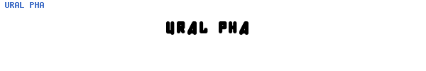 Fuente URAL PHA.TTF