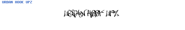 Fuente URBAN HOOK UPZ.ttf