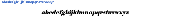 Fuente URWBodoniTExtNar Bold Oblique.ttf
