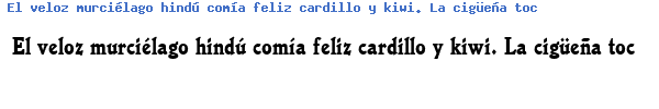 Fuente URWJanssonDBolCon.ttf