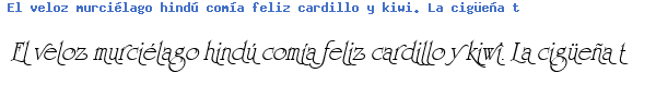 Fuente URWUndarumSwaT Italic.ttf