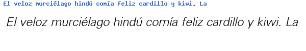 Fuente USALIGHI.TTF