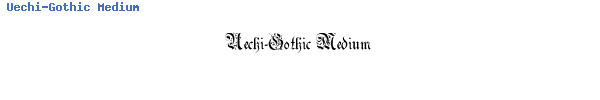 Fuente Uechi-Gothic Medium.ttf