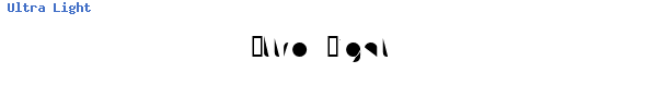 Fuente Ultra Light.ttf