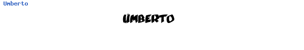 Fuente Umberto.ttf