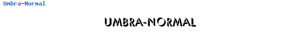 Fuente Umbra-Normal.ttf