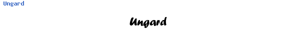 Fuente Ungard.ttf