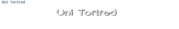 Fuente Uni Tortred.ttf