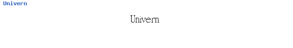 Fuente Univern.ttf