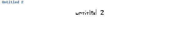 Fuente Untitled 2.ttf