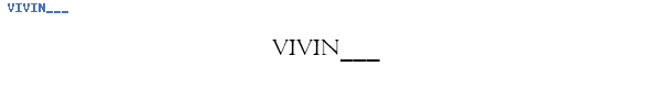 Fuente VIVIN___.TTF