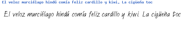Fuente VIZIN.TTF