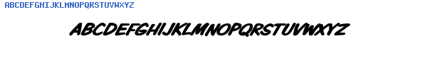 Fuente VTC KomixationSC Bold Italic.ttf