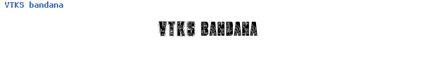 Fuente VTKS bandana.ttf