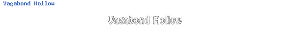 Fuente Vagabond Hollow.ttf