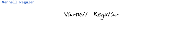 Fuente Varnell Regular.ttf