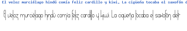 Fuente Verticalization.ttf
