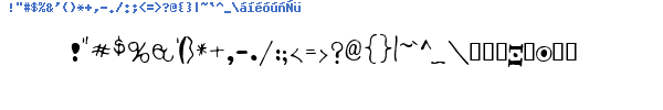 Fuente WACKY___.TTF