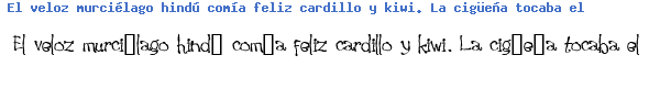 Fuente WAKINGTHEWITCH.ttf