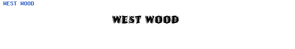 Fuente WEST WOOD.TTF