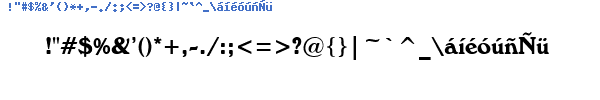 Fuente WINDN___.TTF