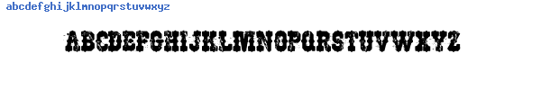 Fuente WORKCH__.TTF