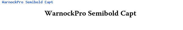 Fuente WarnockPro Semibold Capt.ttf